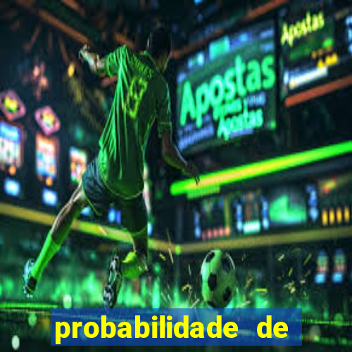 probabilidade de gol em um jogo